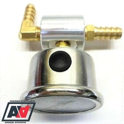 Fuel Pressure Test Gauge Inline Adaptor With 8mm Hose Unions High Pressure
