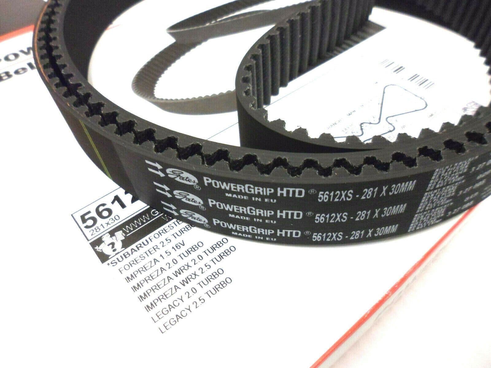 Gates Cam Timing Belt Kit Subaru Impreza EJ20 EJ25 0214 V7+ Advanced