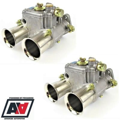 Genuine Pair Of Weber 45 DCOE Type 9 Twin Carbs Carburettors