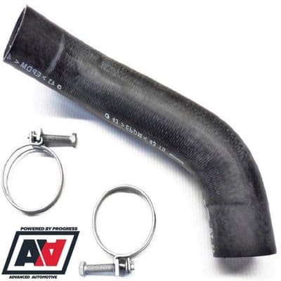 Genuine Subaru Bottom Radiator Hose & Clips - Impreza 00-07 WRX STi 45161AE020