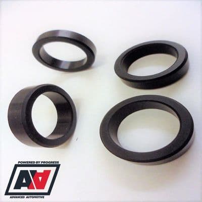 Genuine Subaru Fuel Rail Bottom O-Ring Seal x 4 Impreza Turbo V1 To V6