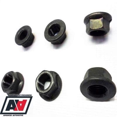 Genuine Subaru P1 WRX STi High Temperature Exhaust Manifold Turbo Flanged Nuts x 6