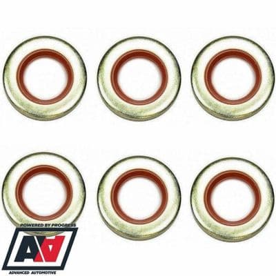 Genuine Subaru WRX STi EJ20 EJ25 6 Crankcase Bolt Dowty Seals