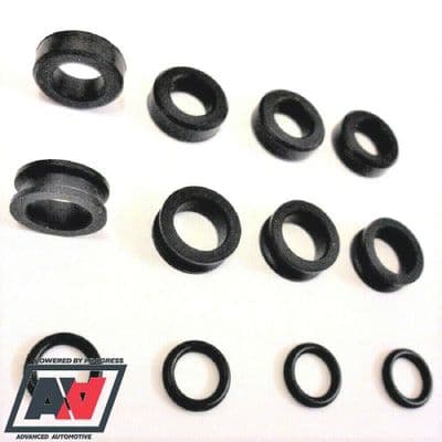 Genuine Top Feed Fuel Injector O Ring Seal Full Kit Subaru Impreza Turbo V7+