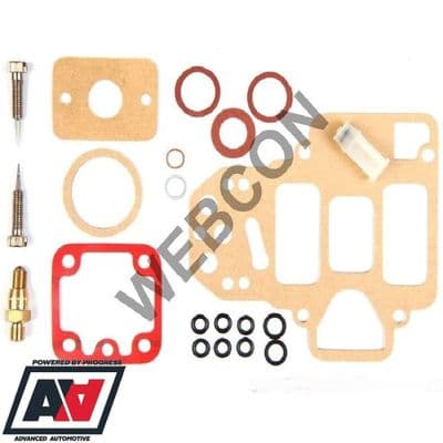 GENUINE WEBER 40/45 DCOE SERVICE KIT WITH 200 NEEDLE VALVE