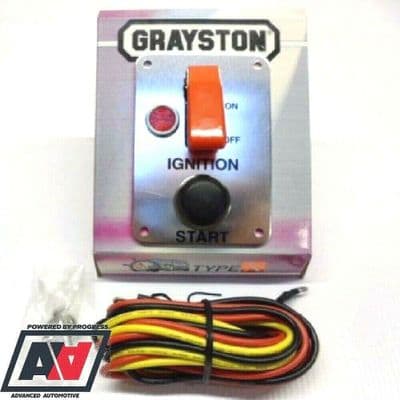 Grayston 30 AMP Starter Switch Panel With Power Light & Wiring Kit GE343