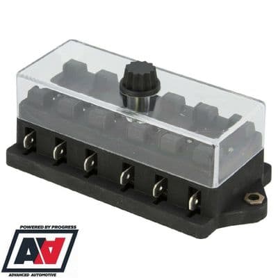 Grayston 6 Blade Way Automotive Fuse Box 30 AMP Per Circuit 12V 24V GE72