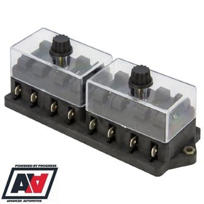Grayston 8 Blade Way Automotive Fuse Box 30 AMP Per Circuit 12V 24V GE73