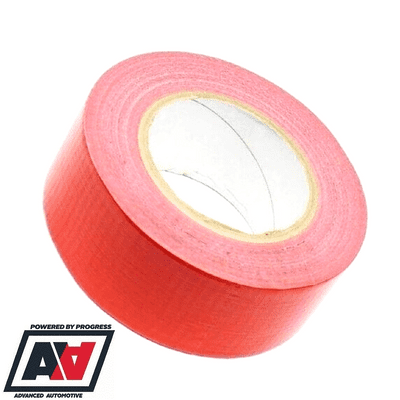 Grayston Red Tank Tape 50 Metres Long x 50mm Wide Strong Adhesive