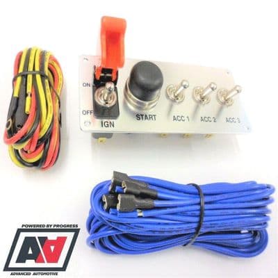 Grayston Starter And 3 Way Switch Panel Aircraft Style GE344-3