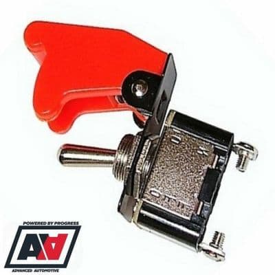 Grayston Toggle Switch Air Craft Style Flip Cover 30 AMP Load