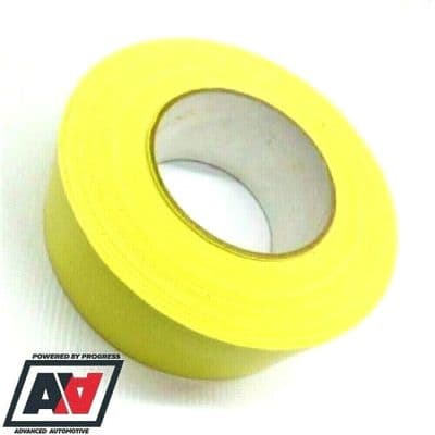 Grayston Yellow Tank Tape 50 Metres Long x 50mm Wide Strong Adhesive