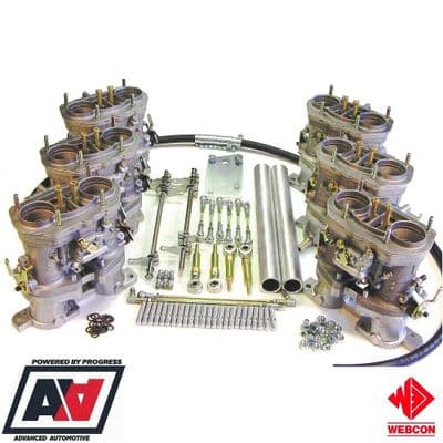 Jaguar V12 5.3 HE 6 x Weber 40IDF Carburettor Performance Upgrade Kit PJA601HE
