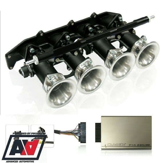 Jenvey 48mm Throttle Body Kit & Omex 710 ECU For Ford Focus ST170 2.0 16v | Advanced Automotive