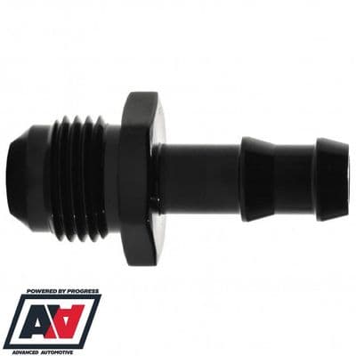 JIC6 AN-6 Male Hose Tail For Converting 10mm Bore Rubber Hose RLMHT-6-10