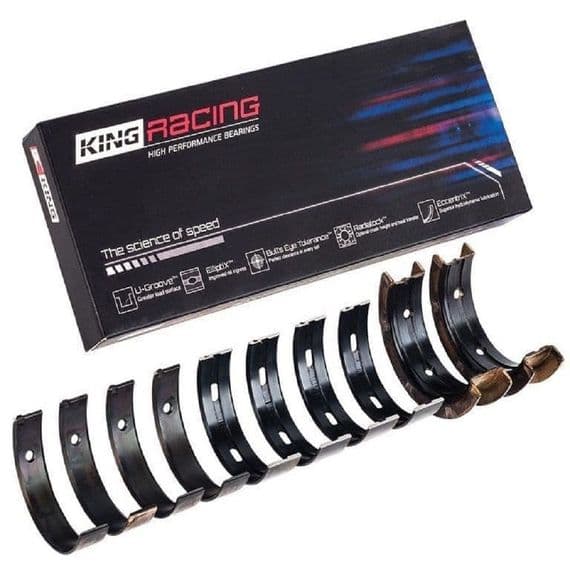 King Racing XP Tri Metal Main Crankshaft Bearing Set - Subaru Impreza Centre Thrust 3 | Advanced Automotive