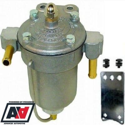 Malpassi Filter King Fuel Pressure Regulator 67mm Alloy Bowl 1.5 To 5 PSI