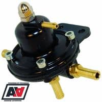 Malpassi Fuel Pressure Regulator & Gauge Injection To Carburettor Conv 8mm | Advanced Automotive