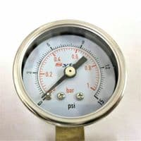 Malpassi Fuel Pressure Regulator & Gauge Injection To Carburettor Conv 8mm | Advanced Automotive