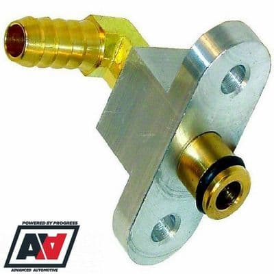 Mazda RX7 FD3S Turbo Sytec Fuel Rail Regulator Adaptor Remote Regulator