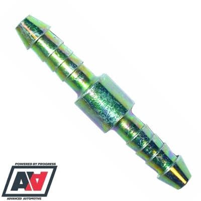 Metal Hose Joiner Plated Steel 5mm-5mm