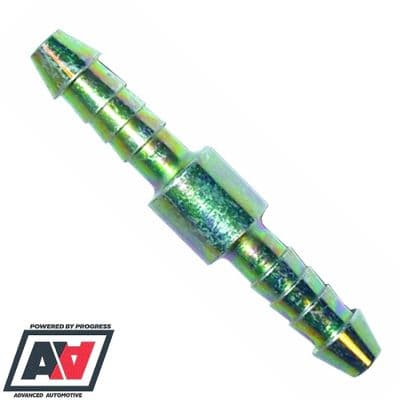 Metal Hose Joiner Plated Steel 6mm To 6mm
