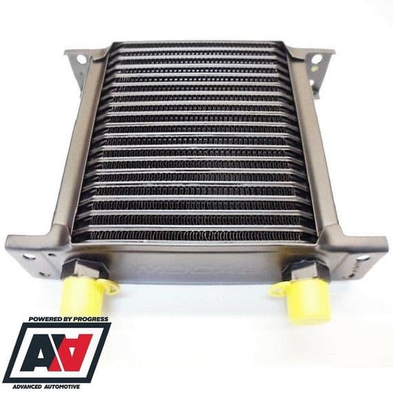 Mocal Oil Cooler 16 Row 115mm Matrix 1/2"BSP Fittings Diff Gearbox Cooler Uses Advanced Automotive