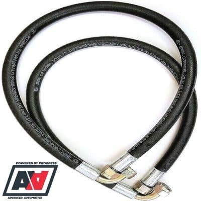 Mocal Oil Cooler Lines Hose Pipe 2 x 45 Inch Length With 1/2 BSP Fittings