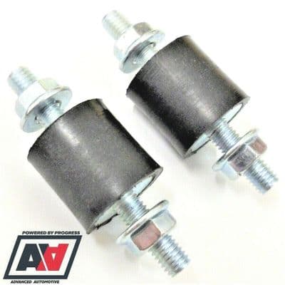 Mocal Oil Cooler Single Mount Support Fixing Bobbins Dampers & Nuts x 2