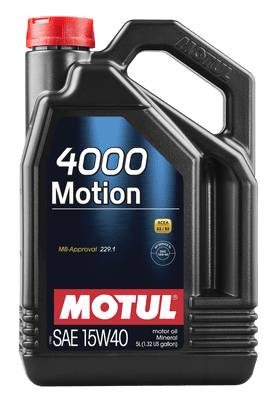 Motul 4000 MOTION ENGINE OIL 15W40 5L