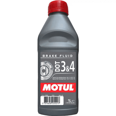 Motul DOT 3 & 4 Brake Fluid 1L