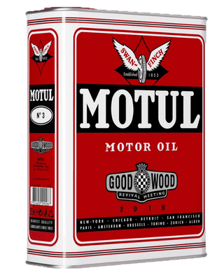 Motul Goodwood Revival Motor Oil 2L Limited Edition Can