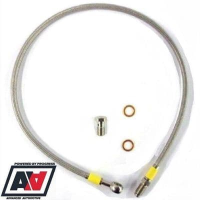 Nissan S13 200SX Stainless Steel Braided Clutch Hose Kit