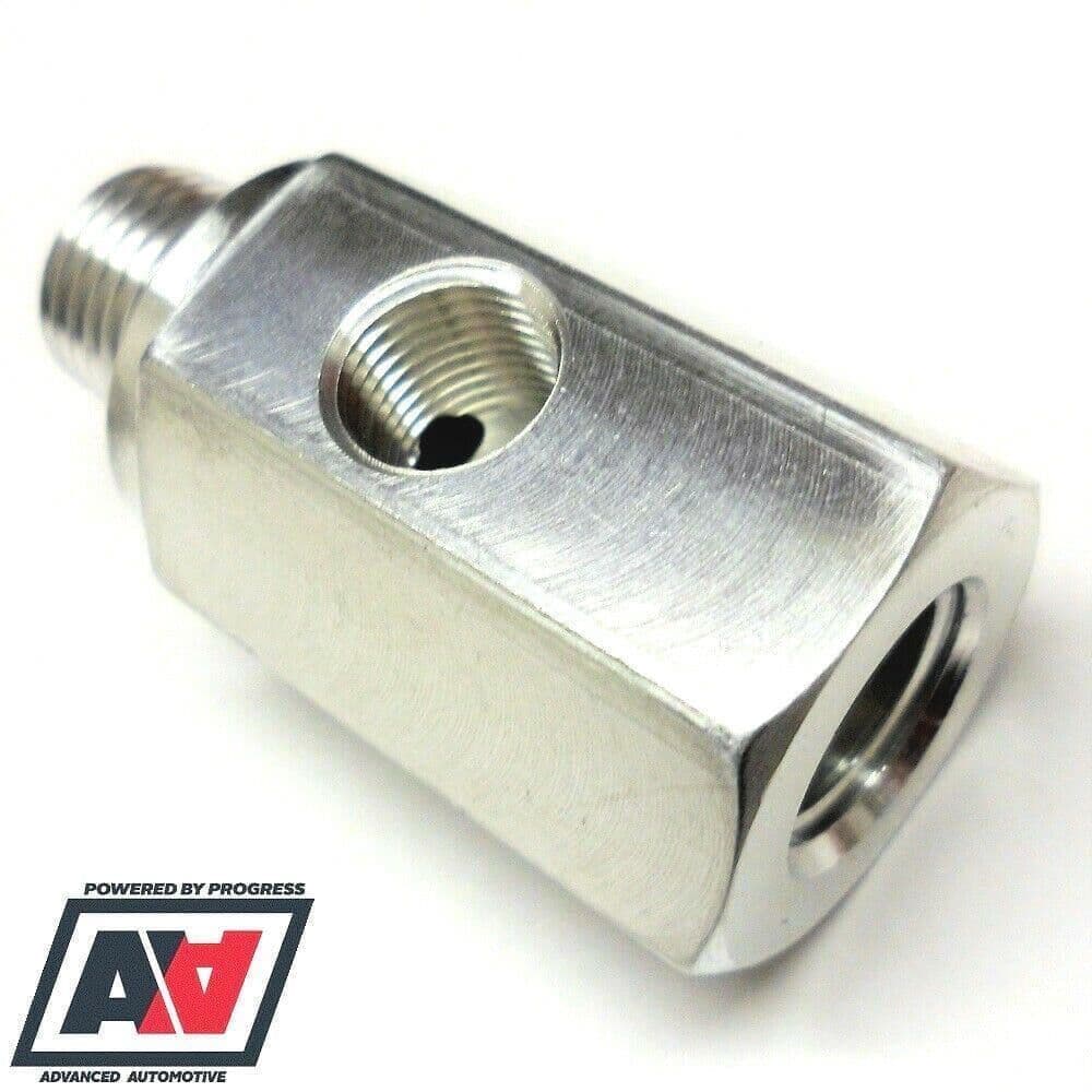Oil Pressure Gauge T Piece Ford Duratec EcoBoost Focus Fiesta Mondeo 1/