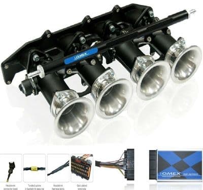 Omex Throttle Bodies & ECU Kit - Ford Zetec Kit Car 1.8 2.0 16v