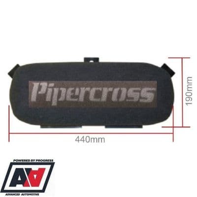 Pipercross Air Filter & Back Plate For Ford Zetec Omex Throttle Bodies