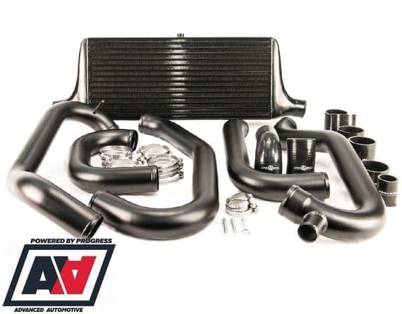 Process West Black Front Mount Intercooler Kit - GC8 97-00 | Advanced Automotive