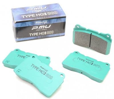 Project Mu Front Brake Pad Set Brembo Caliper 2001+ HC+800 SBR591