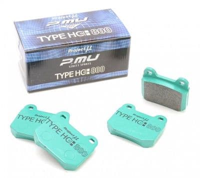 Project Mu Rear Brake Pad Set 2 Pot Caliper 1992-2007 HC+800 SBR596