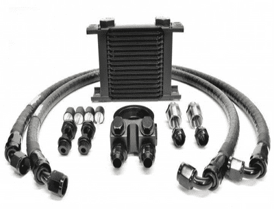 Racinglines Performance 19 Row Oil Cooler Kit - 210 Series Hose RLOCK