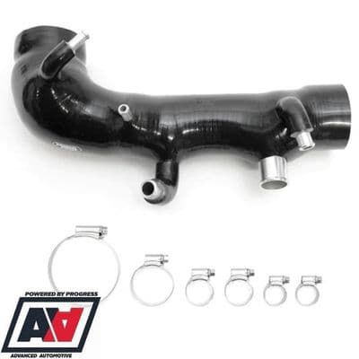 RCM / Samco Turbo Intake Gloss Black Hose Subaru Impreza WRX & STI 01-07 IMSHO129