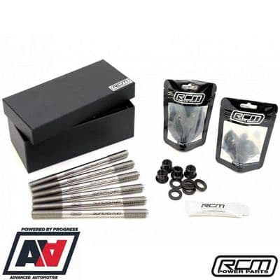 RCM SUBARU 14/14MM SUPERSTUD CYLINDER HEAD STUD KIT FOR CREST CNC BILLET BLOCK
