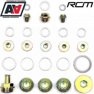 RCM Subaru Engine Block Case Oil Gallery Blanking Plug Kit RCM2732