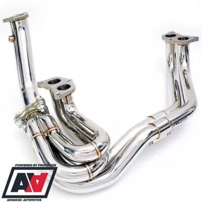 RCM Subaru Impreza Un-Equal Length Racing Stainless Steel Tubular Exhaust Headers