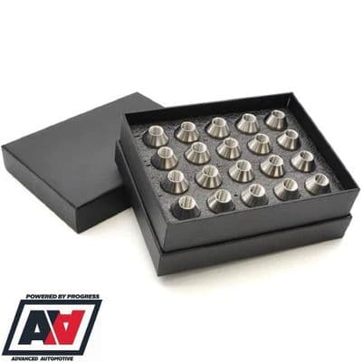 RCM TITANIUM SUBARU WHEEL NUT SET