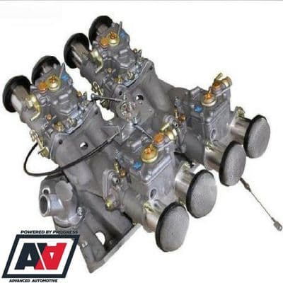 Rover V8 Weber 45 DCOE Crossram Carb And Manifold Kit