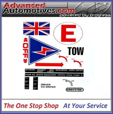 Safety Sticker Sheet Competition Style