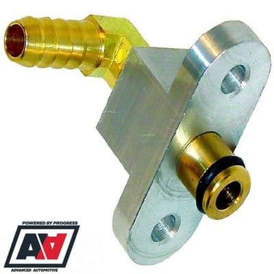 Subaru Impreza Fuel Rail Adaptor For Remote Fuel Regulator V1 To V6 UK & Imports