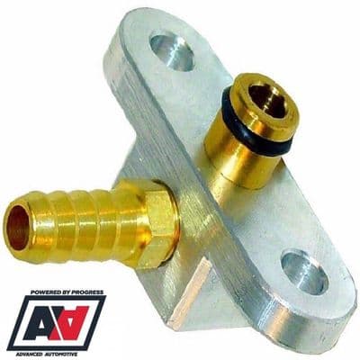 Subaru Impreza Fuel Rail Adaptor For Remote Fuel Regulator V7 & V8 01-05 New Age