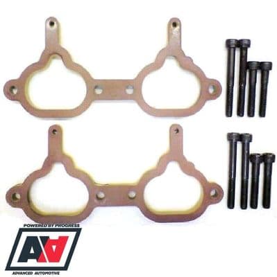 Subaru Impreza RA WRX V1-V2 10mm Thermal Inlet Manifold Spacers and Bolts